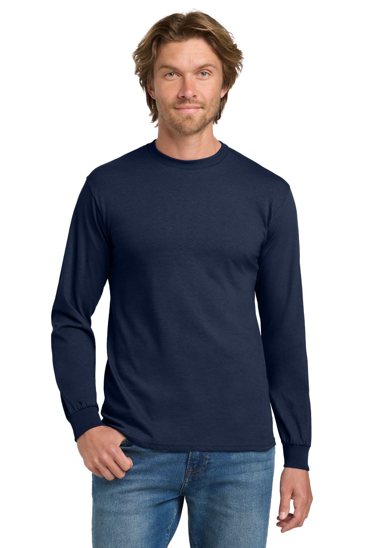 Gildan ® - Heavy Cotton ™ 100% Cotton Long Sleeve T-Shirt. 5400 - Gildan 5400