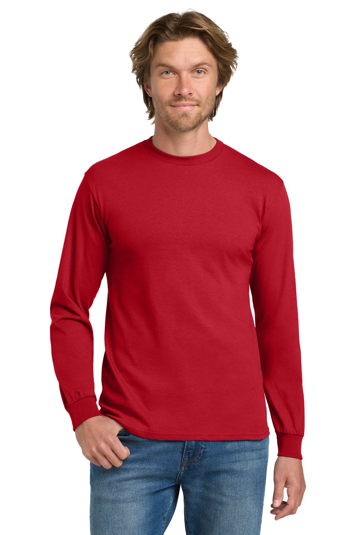 Gildan ® - Heavy Cotton ™ 100% Cotton Long Sleeve T-Shirt. 5400 - Gildan 5400