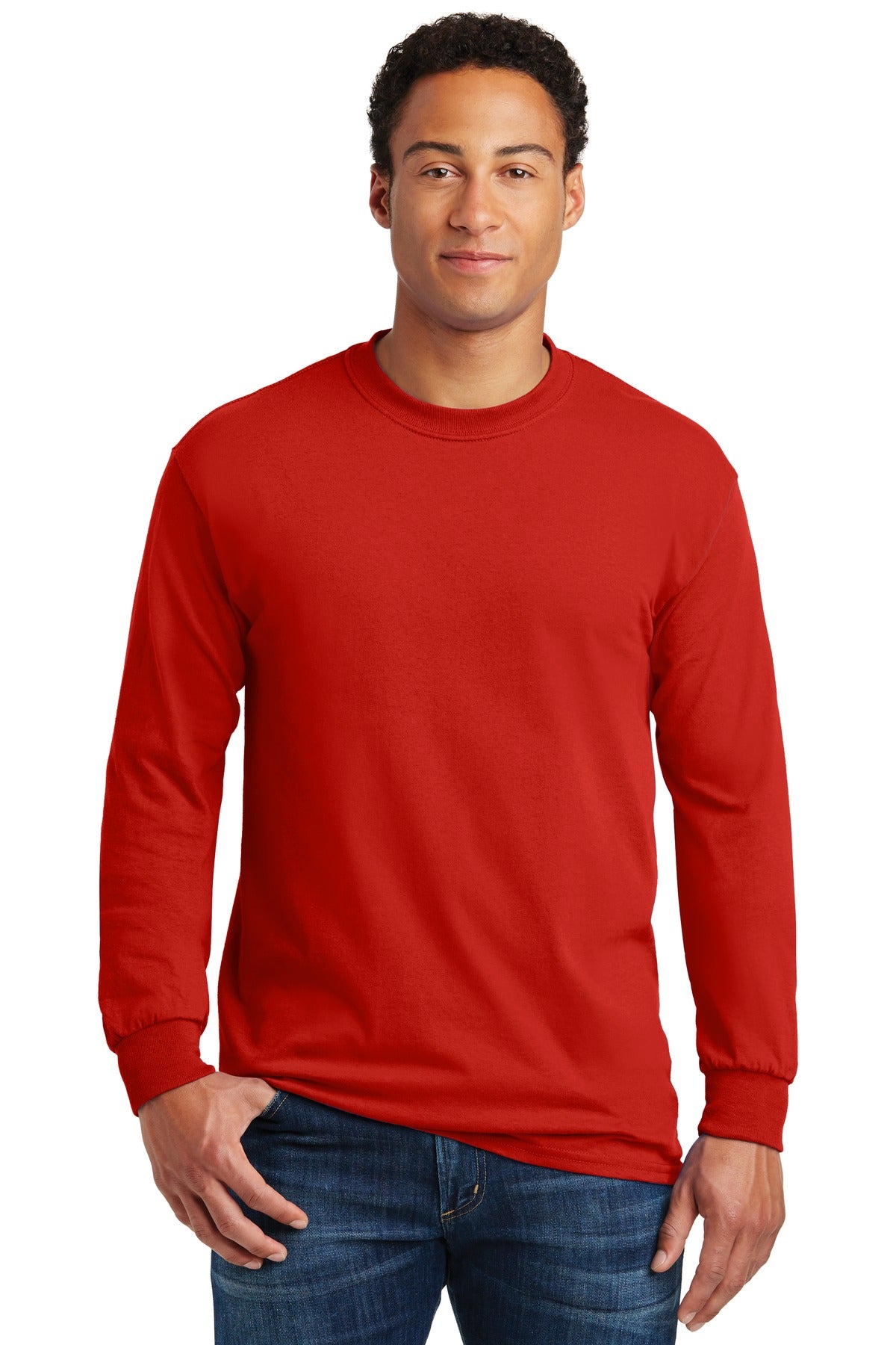 Gildan ® - Heavy Cotton ™ 100% Cotton Long Sleeve T-Shirt. 5400 - Gildan 5400