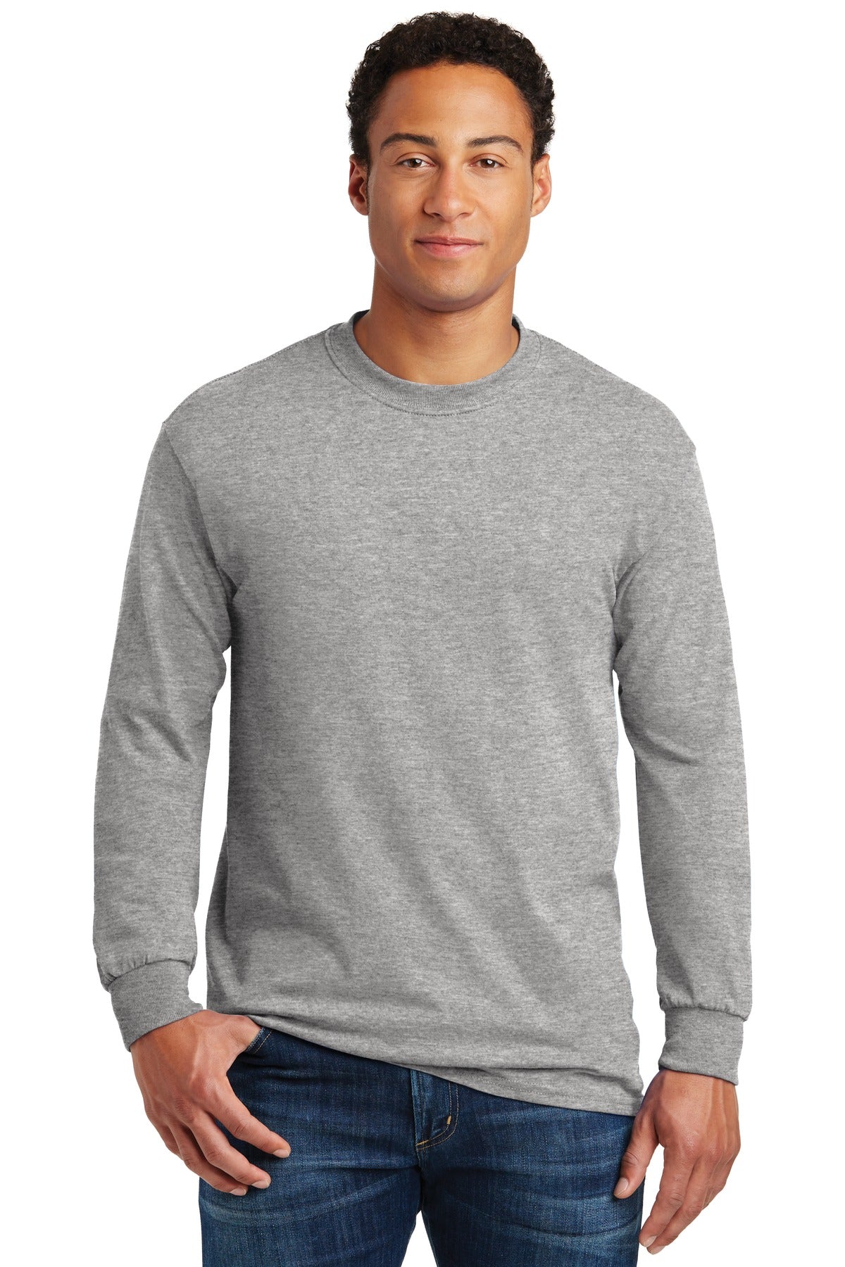 Gildan ® - Heavy Cotton ™ 100% Cotton Long Sleeve T-Shirt. 5400 - Gildan 5400