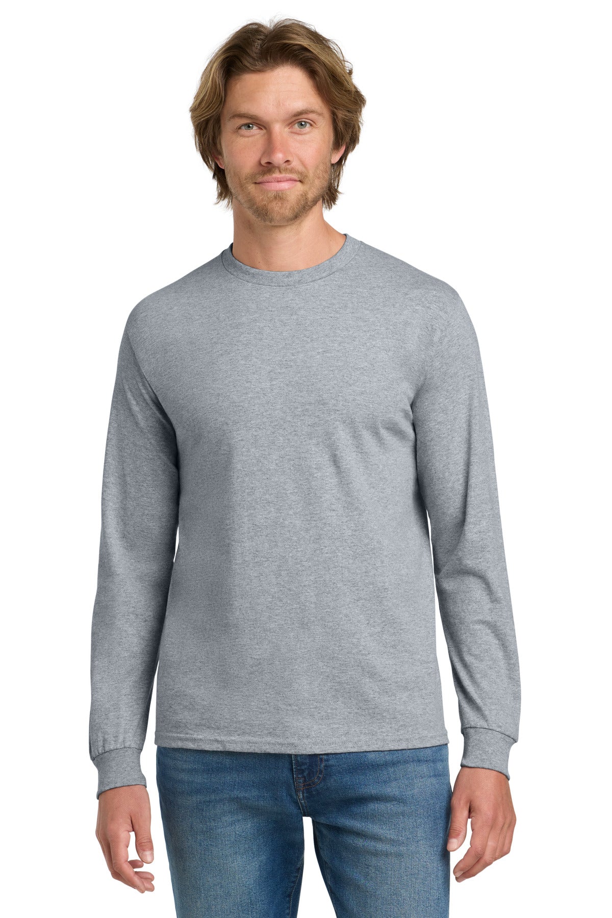 Gildan ® - Heavy Cotton ™ 100% Cotton Long Sleeve T-Shirt. 5400 - Gildan 5400