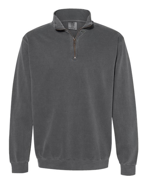Comfort Colors 1580 Unisex Garment-Dyed Quarter-Zip Sweatshirt