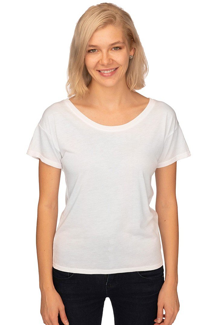 Royal Apparel 55119 Weekend Boxy Tee - White