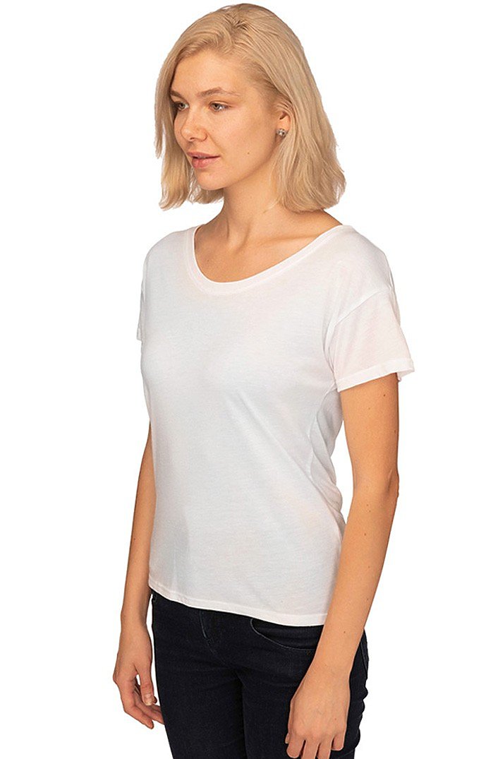Royal Apparel 55119 Weekend Boxy Tee - White