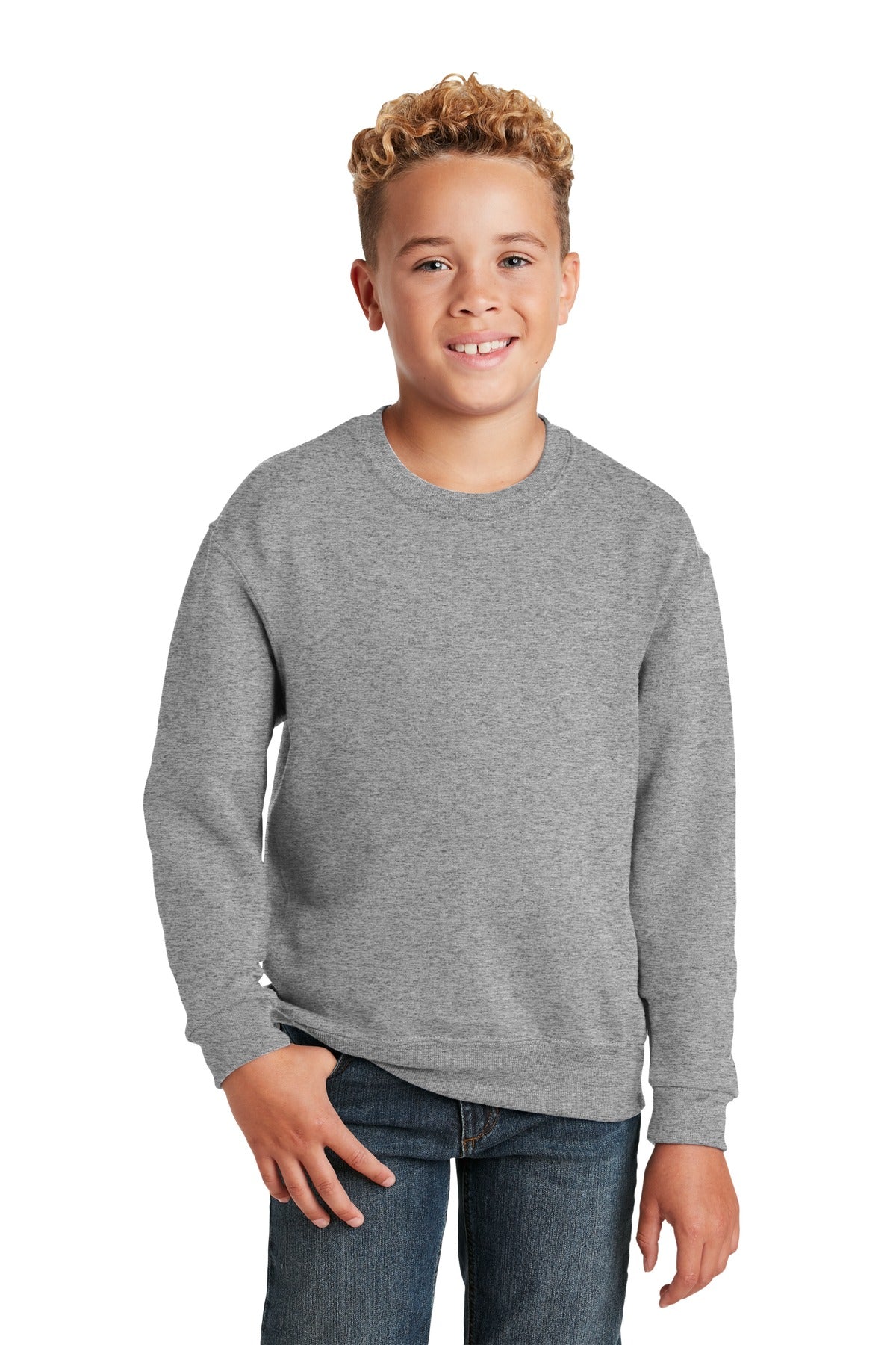 Jerzees ® - Youth NuBlend ® Crewneck Sweatshirt. 562B - Jerzees 562B