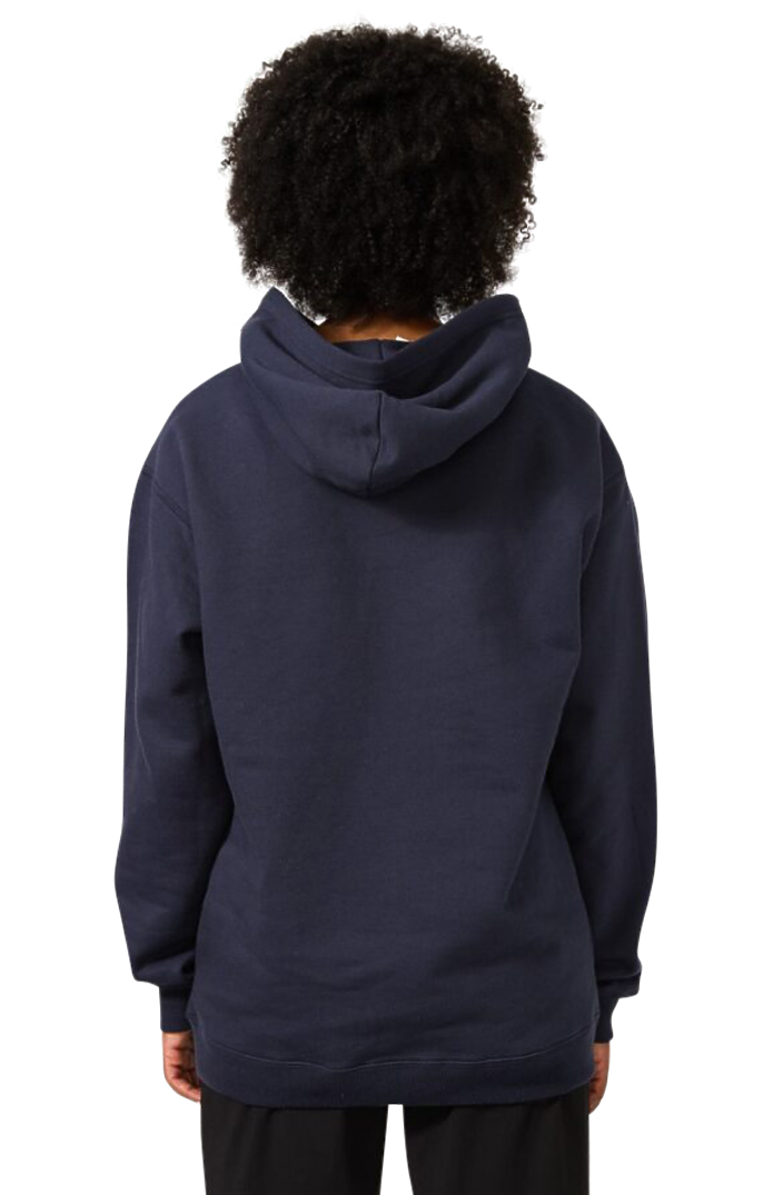 Royal Apparel 57055 Unisex Deluxe Fleece Hooded Sweatshirt - Navy