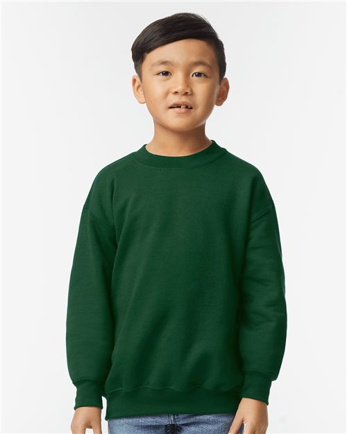 Gildan 18000B Youth Heavy Blend Crewneck Sweatshirt