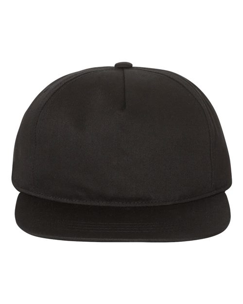 YP Classics Lightly-Structured Five-Panel Snapback Cap - Yupoong 6502