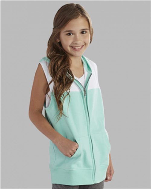 Boxercraft Youth Sleeveless Hooded Sweatshirt - Boxercraft YV30