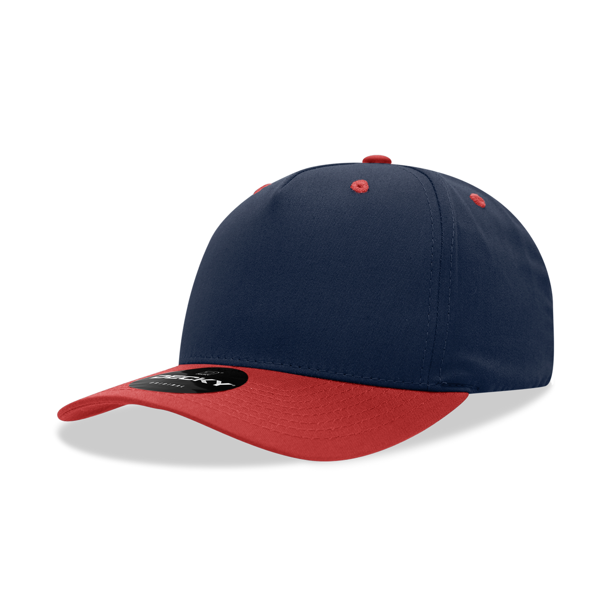 Decky 5 Panel Mid Profile Structured Cotton Blend Cap | Decky 6024