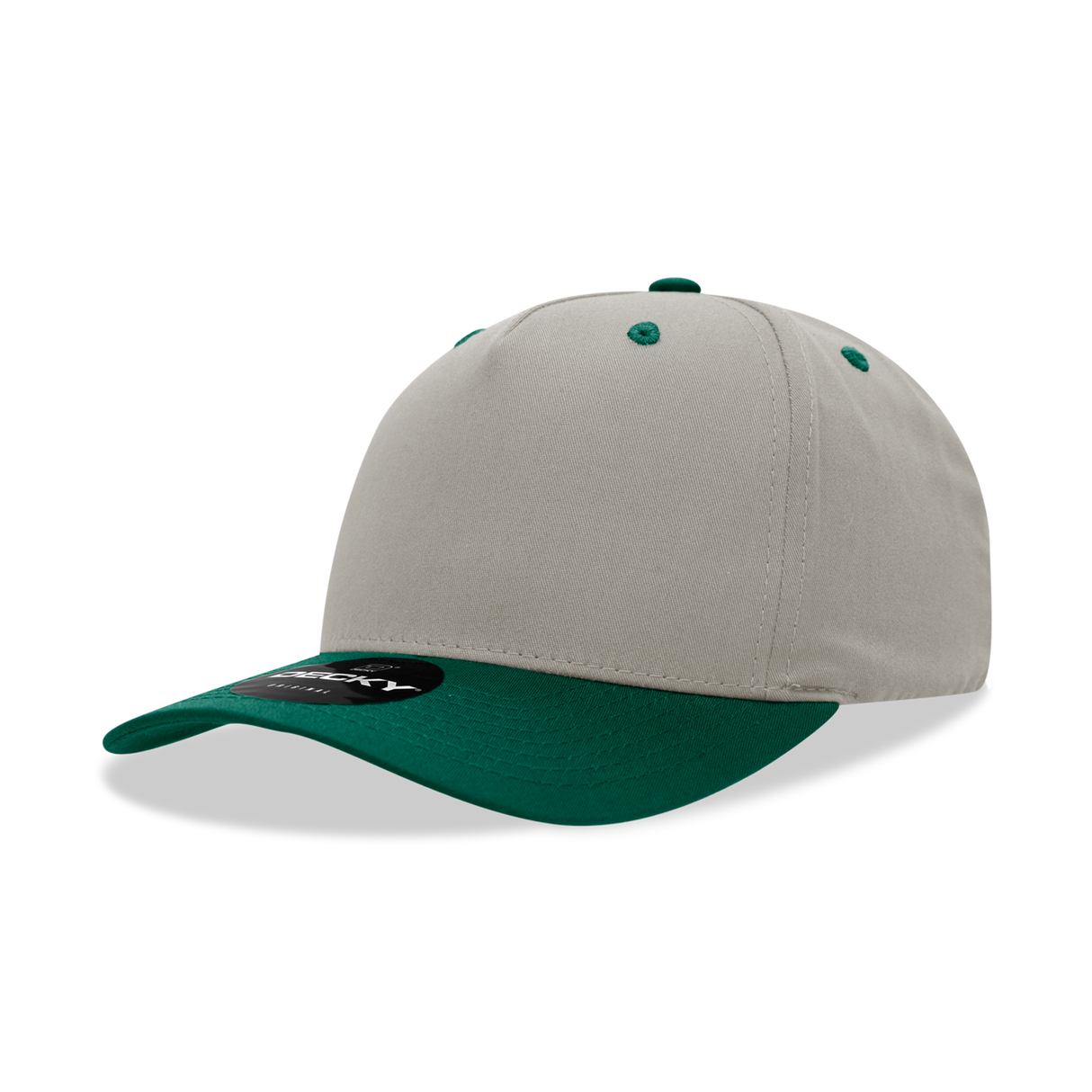 Decky 5 Panel Mid Profile Structured Cotton Blend Cap | Decky 6024