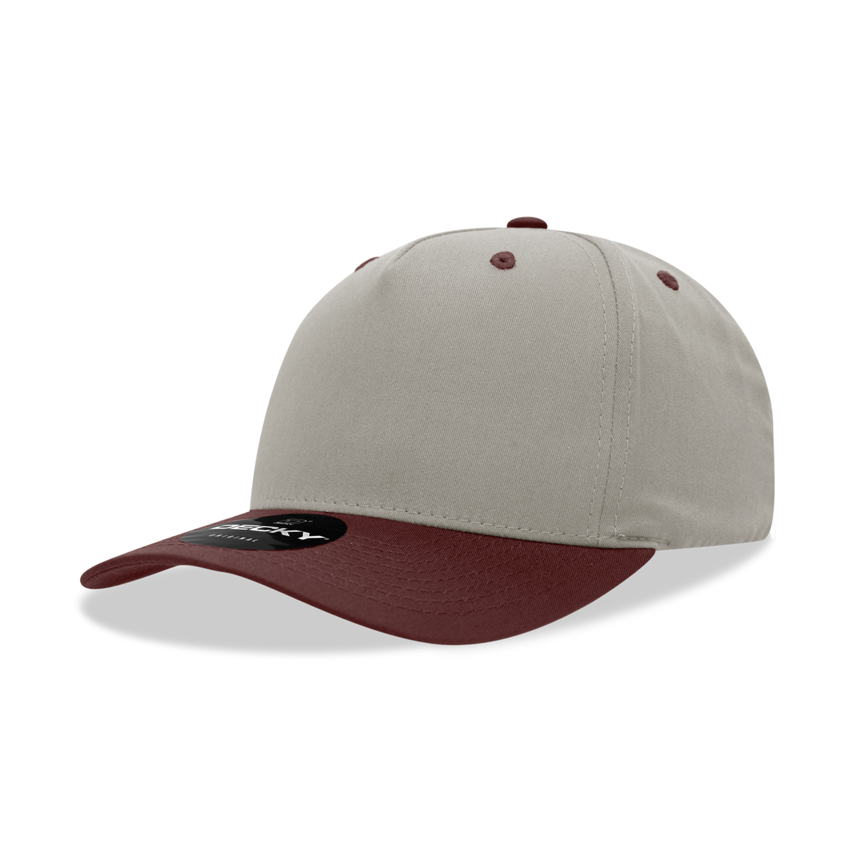 Decky 5 Panel Mid Profile Structured Cotton Blend Cap | Decky 6024