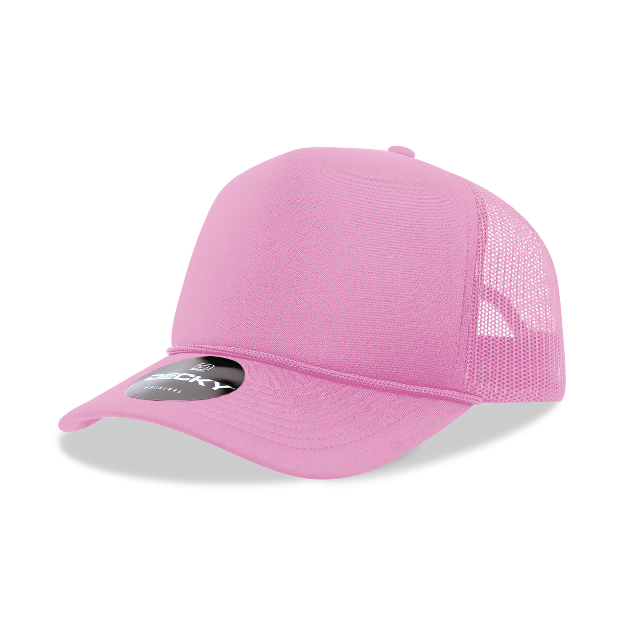 Decky 5 Panel Mid Profile Structured Foam Trucker | Decky 6025