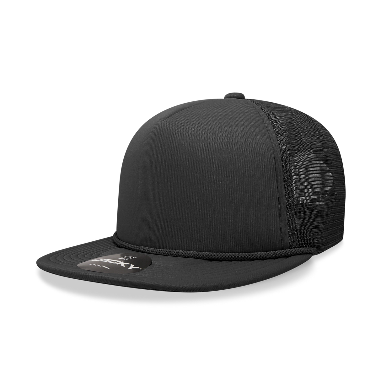 Decky 5 Panel High Profile Structured Foam Trucker | Decky 6026