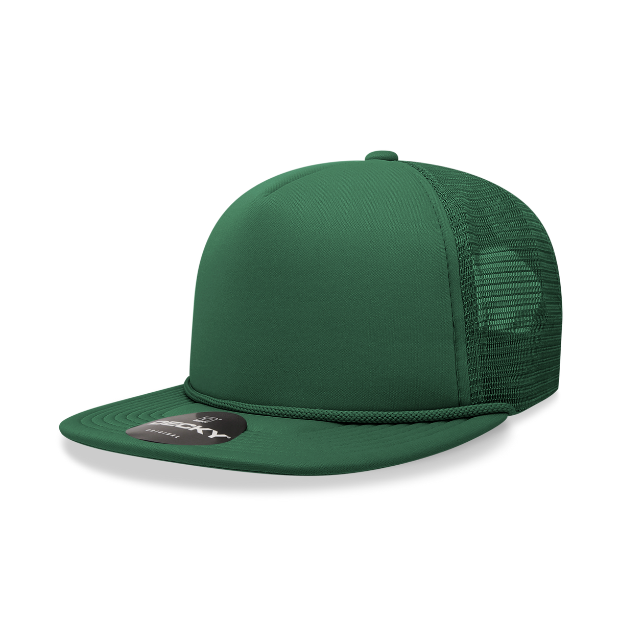 Decky 5 Panel High Profile Structured Foam Trucker | Decky 6026