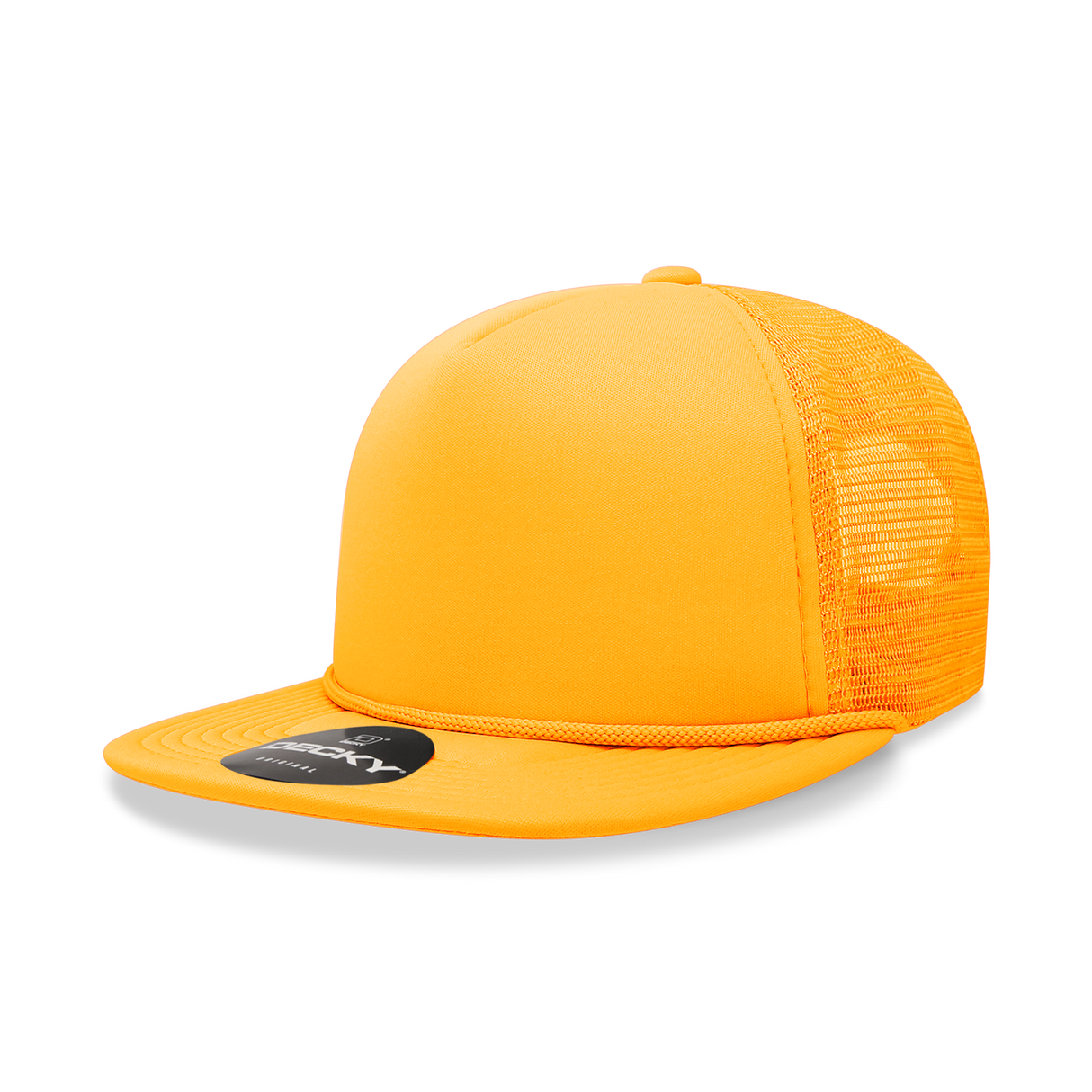 Decky 5 Panel High Profile Structured Foam Trucker | Decky 6026