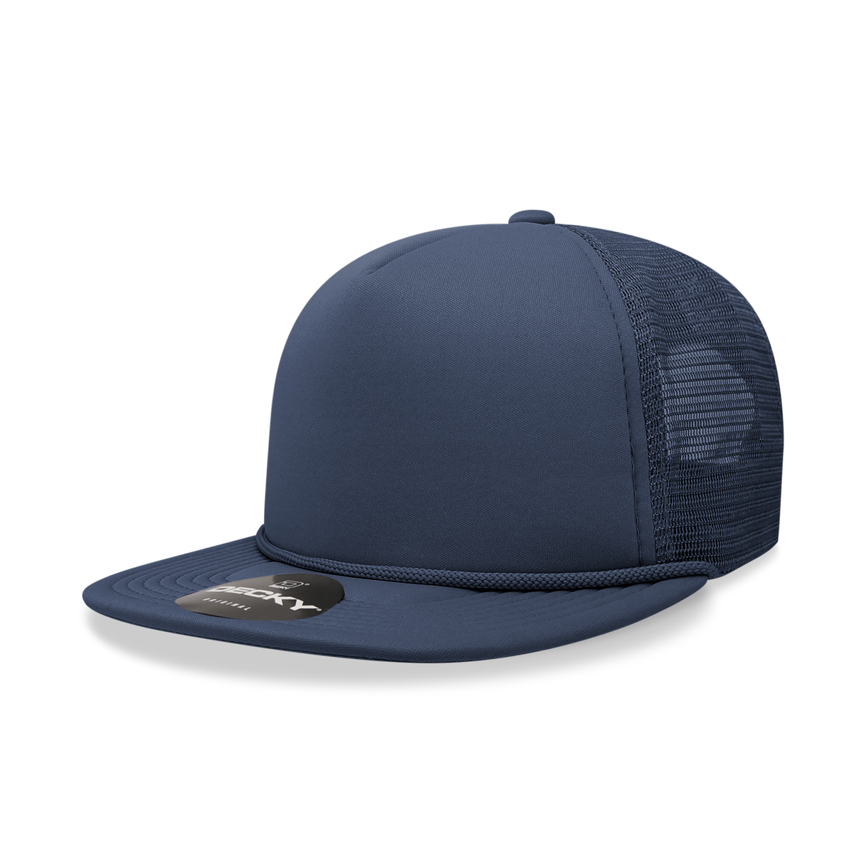 Decky 5 Panel High Profile Structured Foam Trucker | Decky 6026