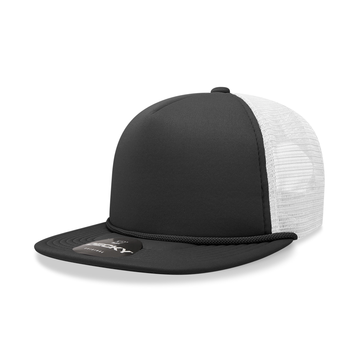 Decky 5 Panel High Profile Structured Foam Trucker | Decky 6026