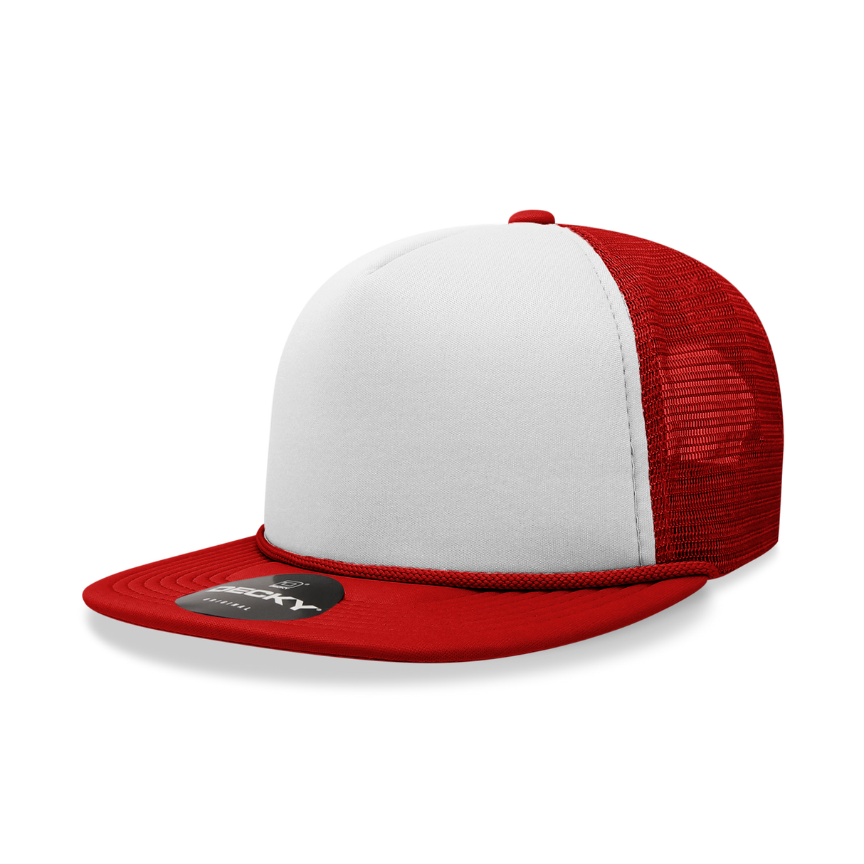 Decky 5 Panel High Profile Structured Foam Trucker | Decky 6026