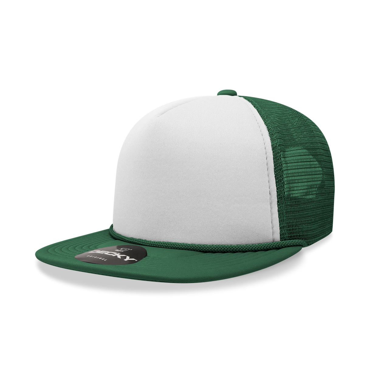 Decky 5 Panel High Profile Structured Foam Trucker | Decky 6026