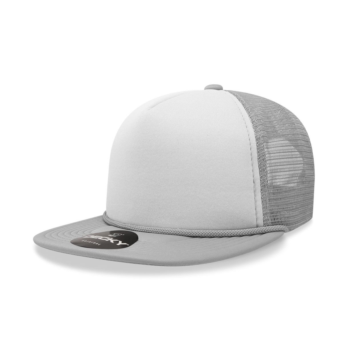 Decky 5 Panel High Profile Structured Foam Trucker | Decky 6026
