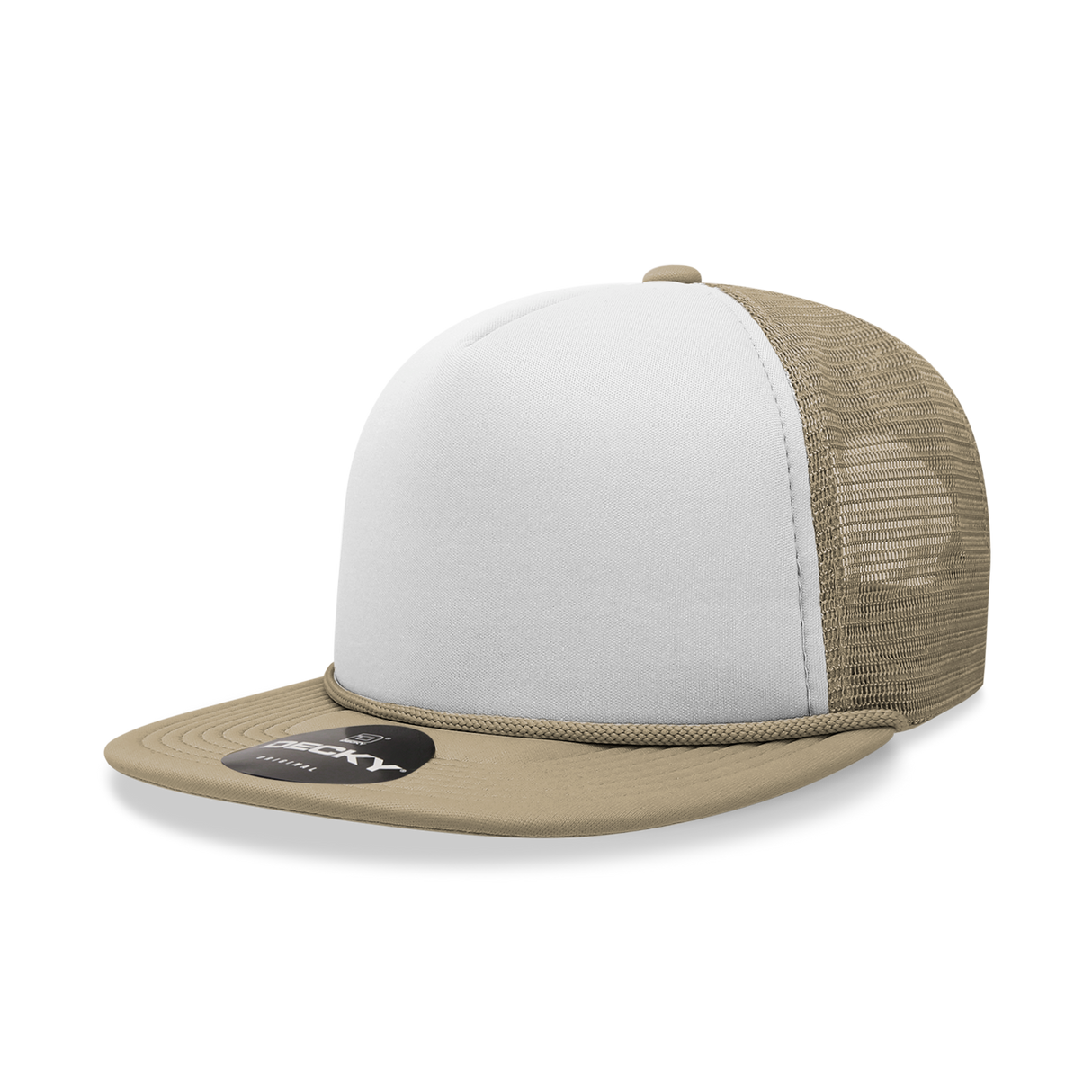Decky 5 Panel High Profile Structured Foam Trucker | Decky 6026