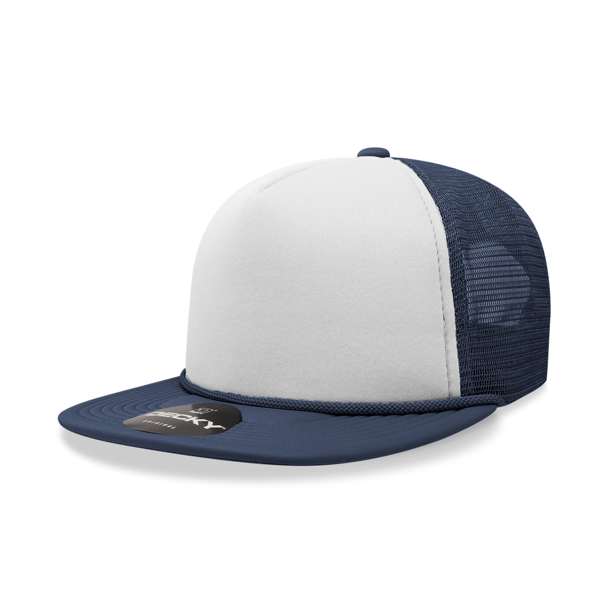 Decky 5 Panel High Profile Structured Foam Trucker | Decky 6026