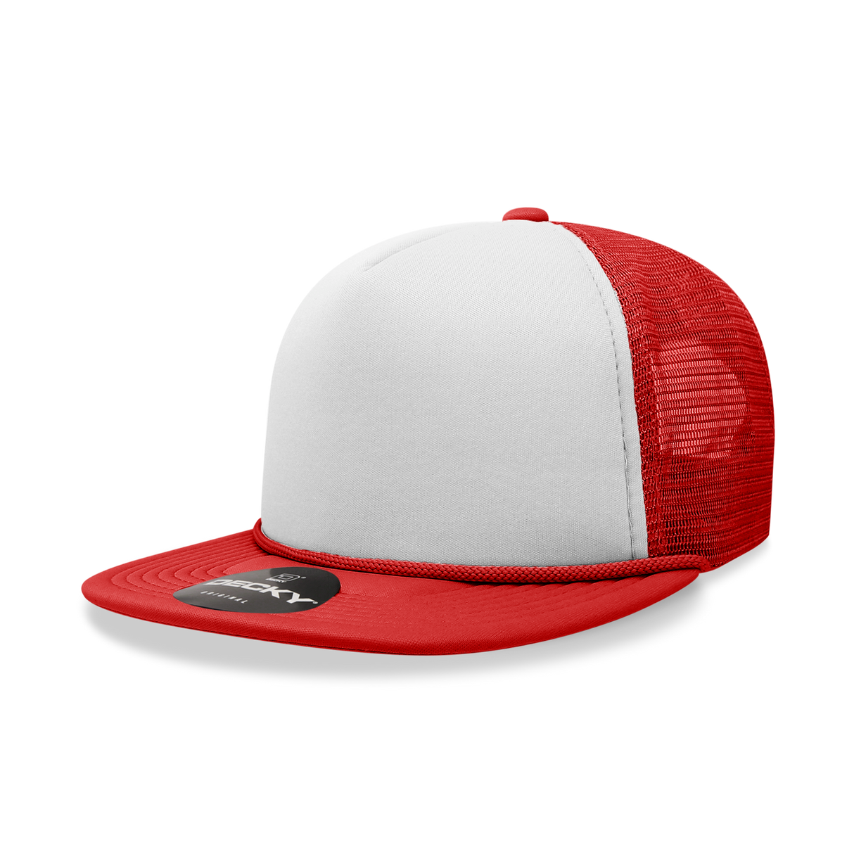 Decky 5 Panel High Profile Structured Foam Trucker | Decky 6026