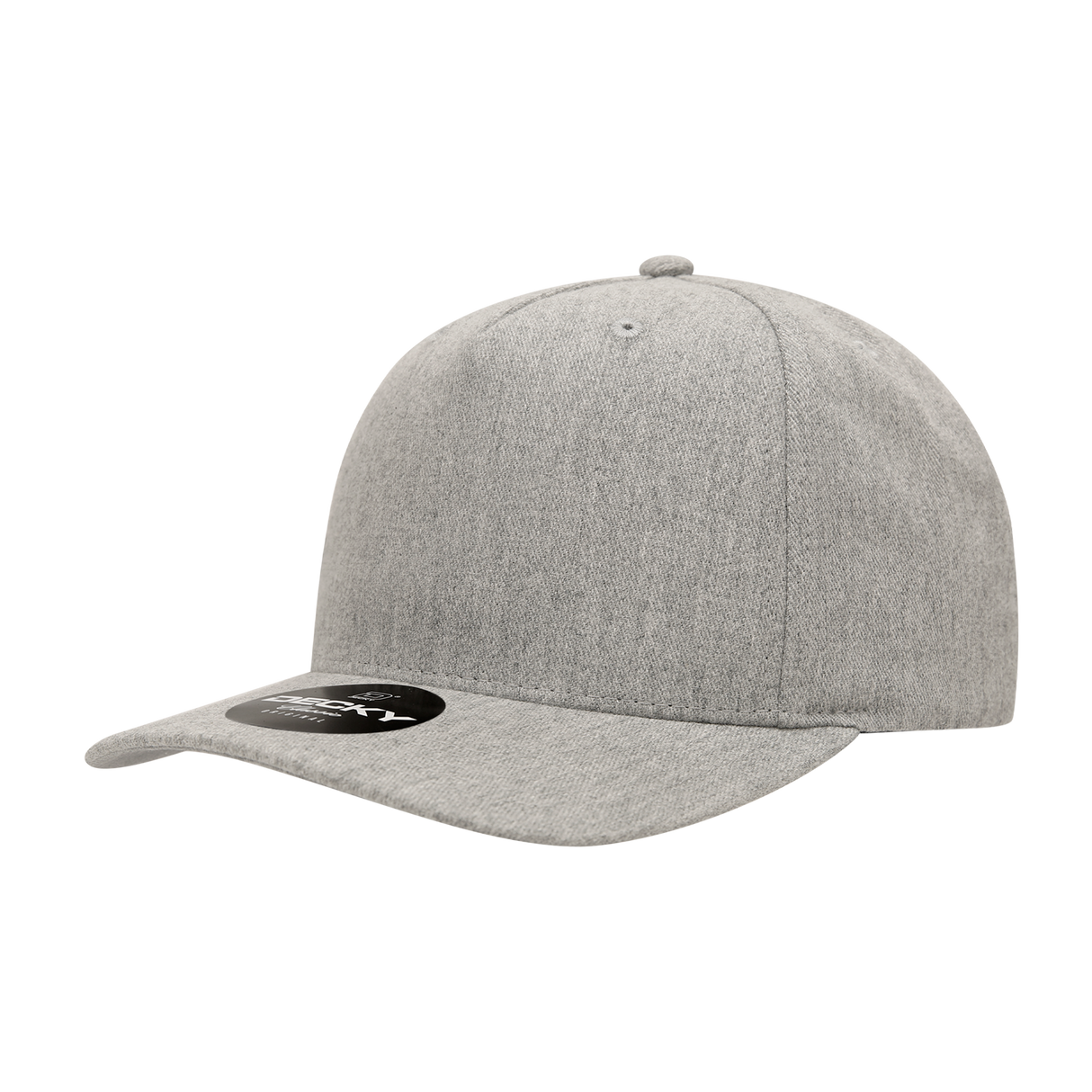 Decky 5 Panel Mid Profile Structured Polyester Cap | Decky 6038