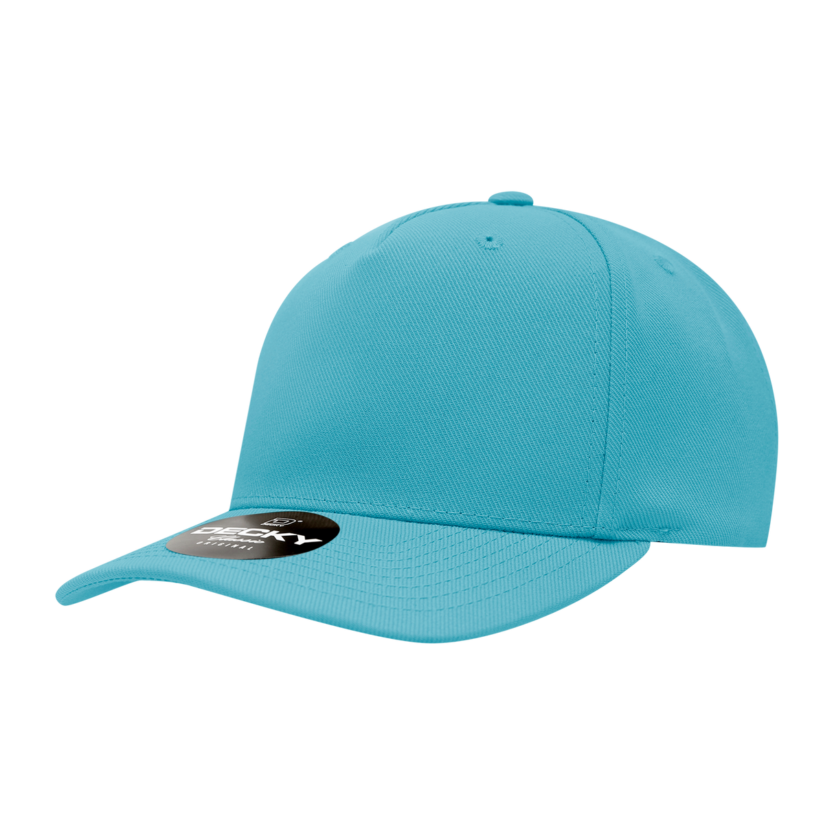 Decky 5 Panel Mid Profile Structured Polyester Cap | Decky 6038