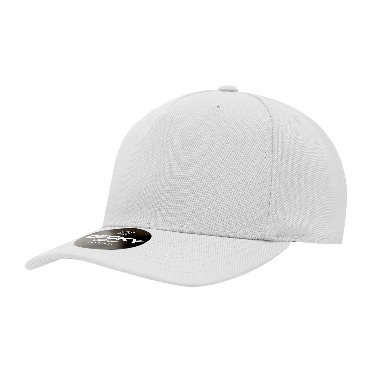 Decky 5 Panel Mid Profile Structured Polyester Cap | Decky 6038