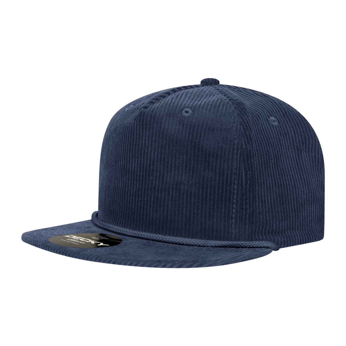 Decky 5 Panel High Profile Relaxed Corduroy Rope Hat | Decky 6043