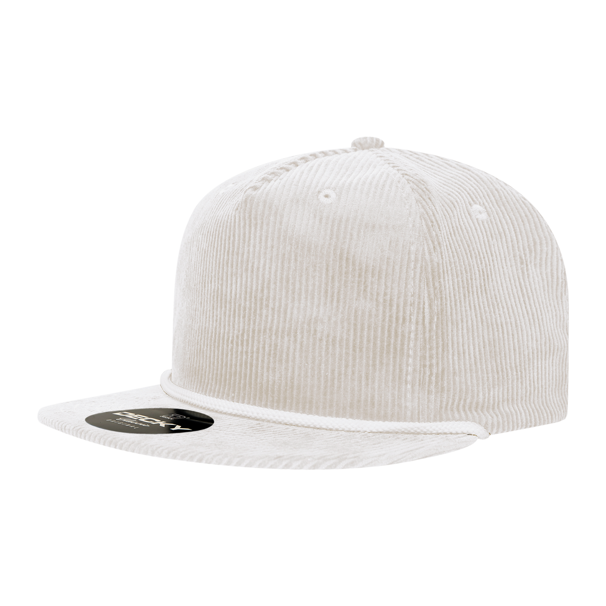 Decky 5 Panel High Profile Relaxed Corduroy Rope Hat | Decky 6043