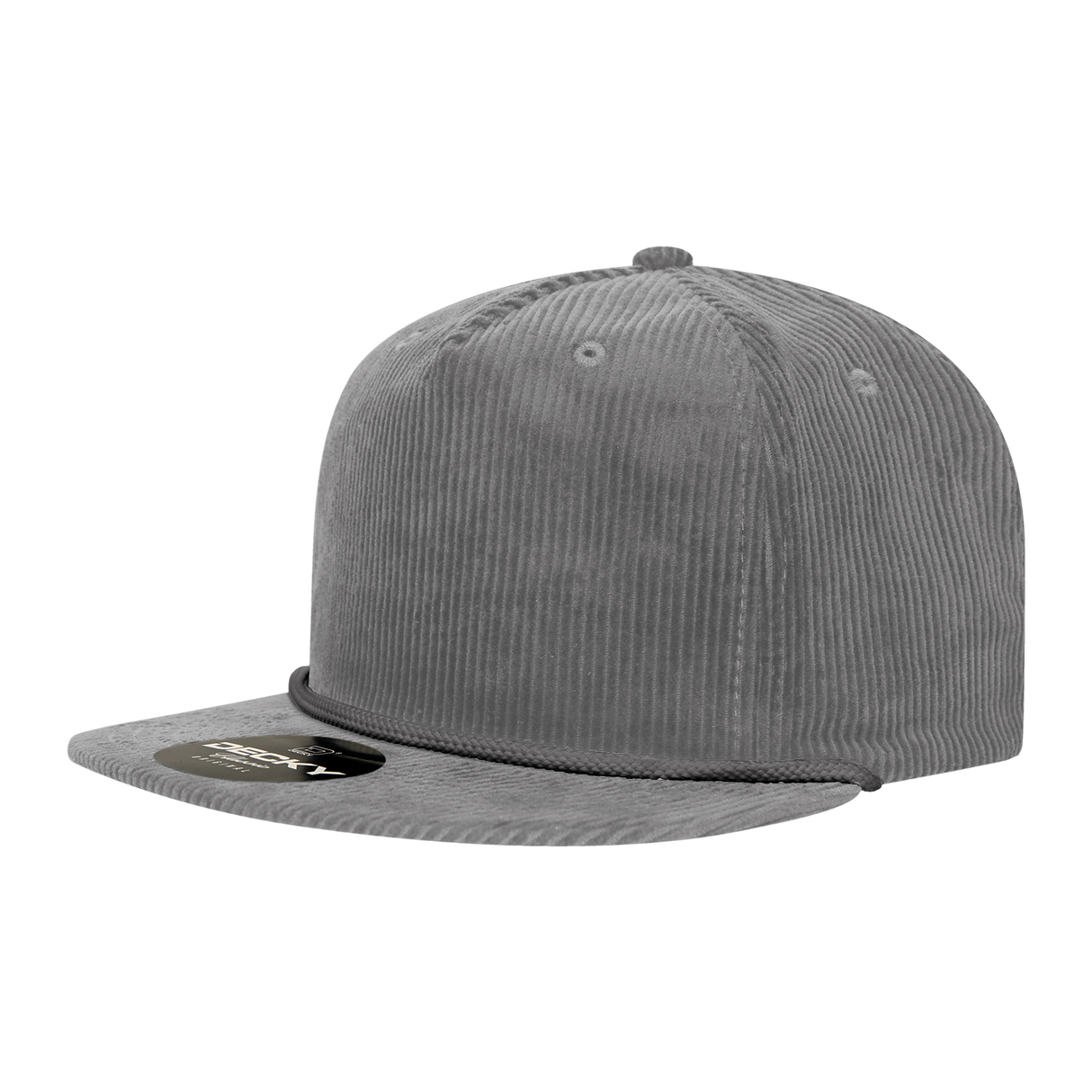 Decky 5 Panel High Profile Relaxed Corduroy Rope Hat | Decky 6043