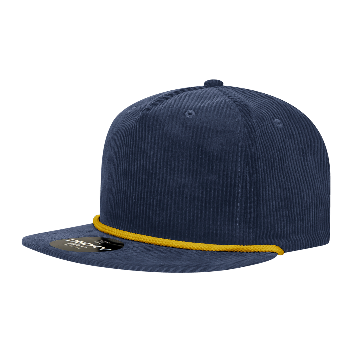 Decky 5 Panel High Profile Relaxed Corduroy Rope Hat | Decky 6043