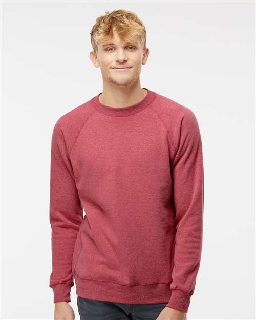 Independent Trading Co. Unisex Special Blend Raglan Crewneck Sweatshirt - Independent Trading Co. PRM30SBC