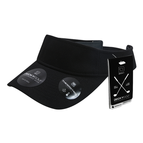 Decky Pique Patterned Sun Visors | Decky 6104