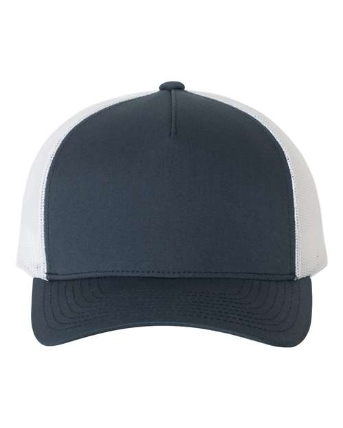YP Classics Five-Panel Retro Trucker Cap - Yupoong 6506