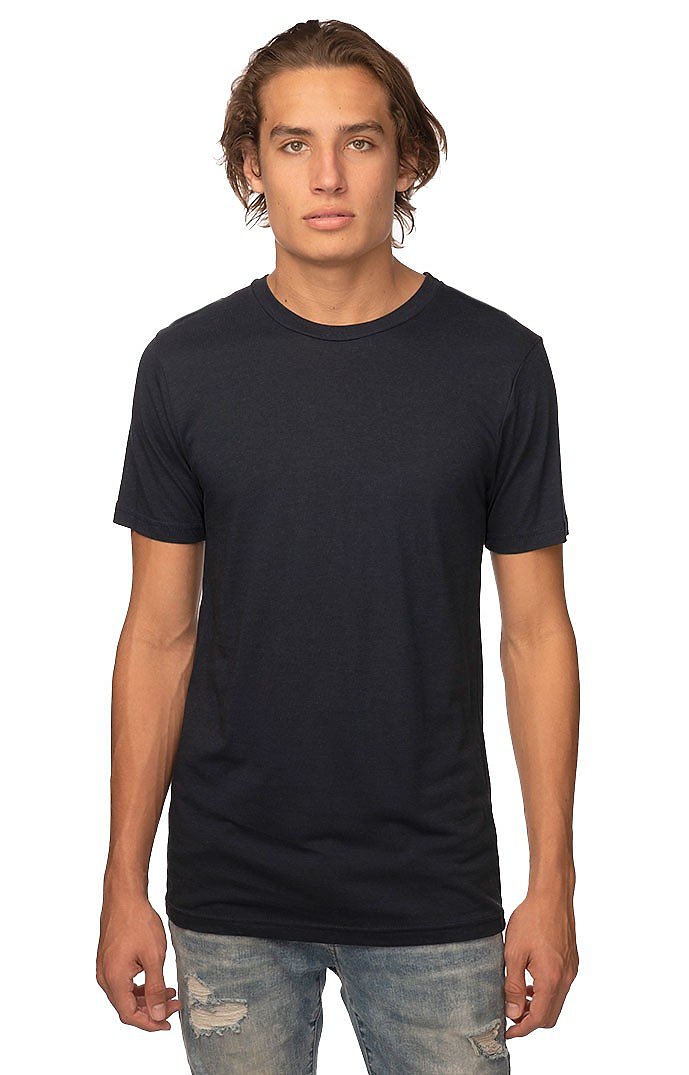 Royal Apparel 64051 Unisex Viscose Hemp Organic Cotton Tee - Caviar