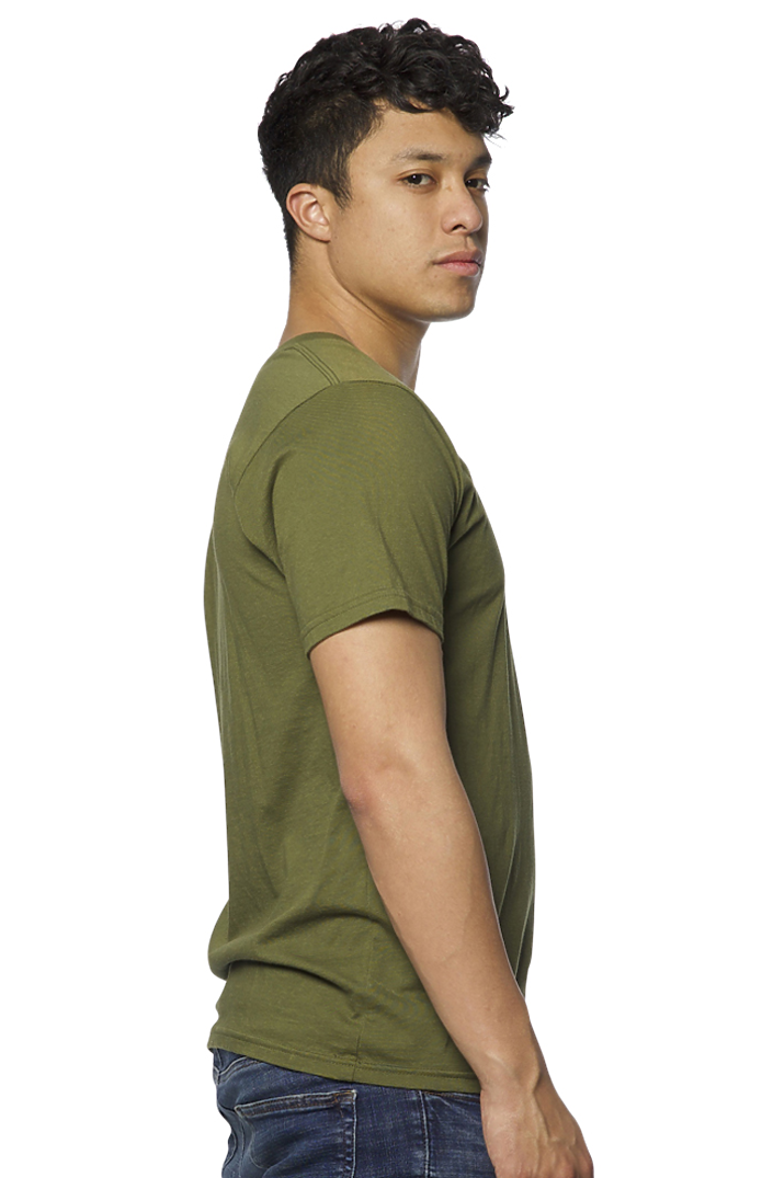 Royal Apparel 64051 Unisex Viscose Hemp Organic Cotton Tee - Herb