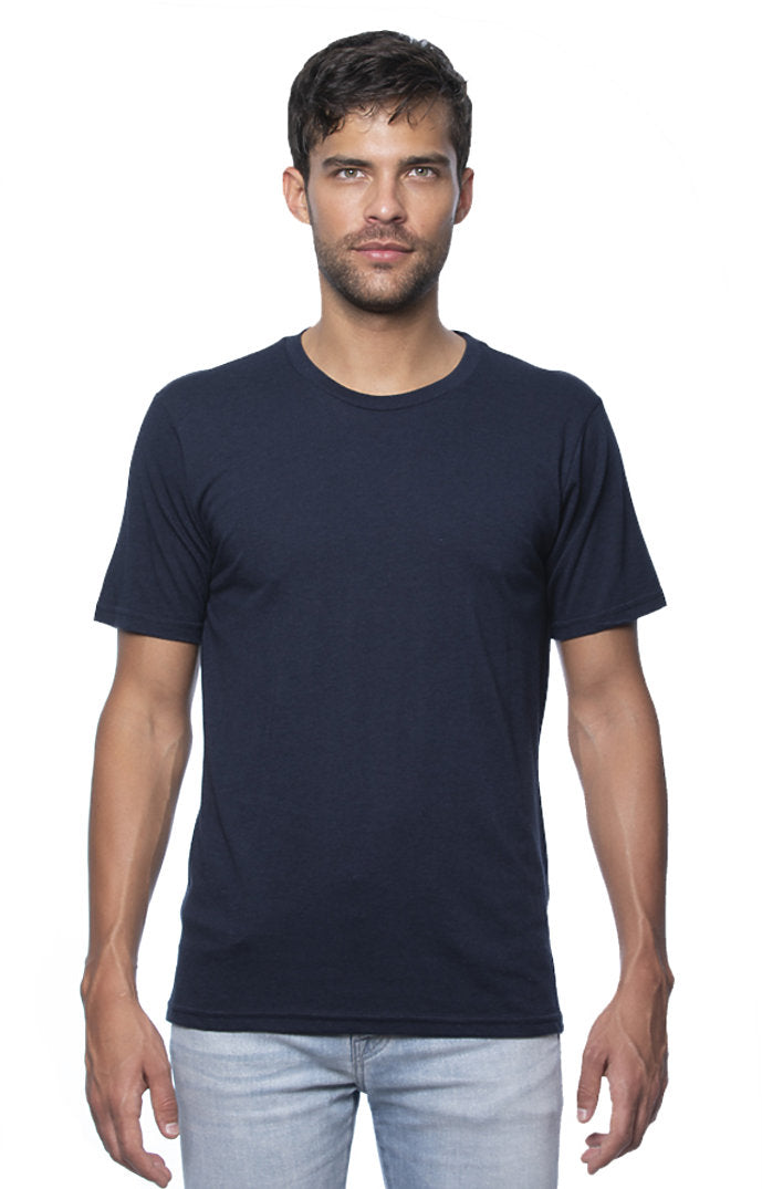 Royal Apparel 64051 Unisex Viscose Hemp Organic Cotton Tee - Patriot Blue