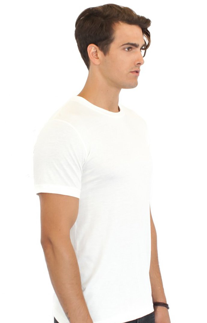Royal Apparel 64051 Unisex Viscose Hemp Organic Cotton Tee - Sand