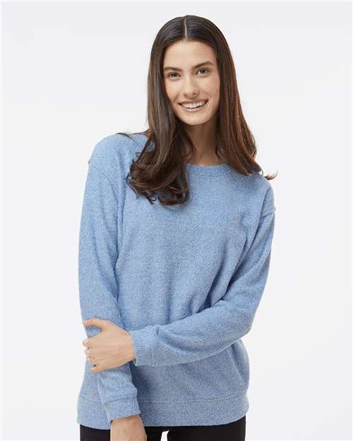 Boxercraft Women’s Cozy Crewneck Pullover - Boxercraft L01