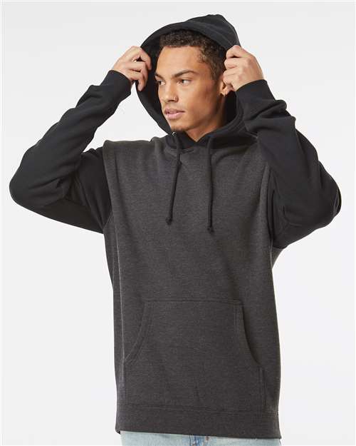 Independent Trading Co. IND4000 Unisex Heavyweight Hooded Sweatshirt | Wholesale Bulk Hoodie