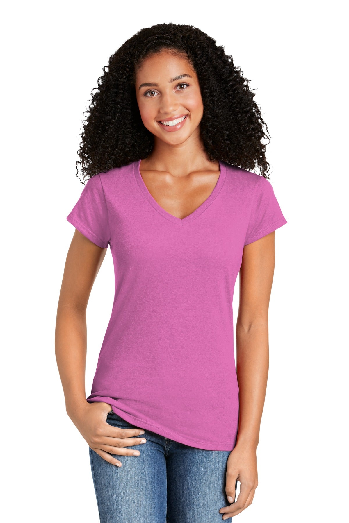 Gildan Softstyle ® Women's Fit V-Neck T-Shirt. 64V00L - Gildan 64V00L