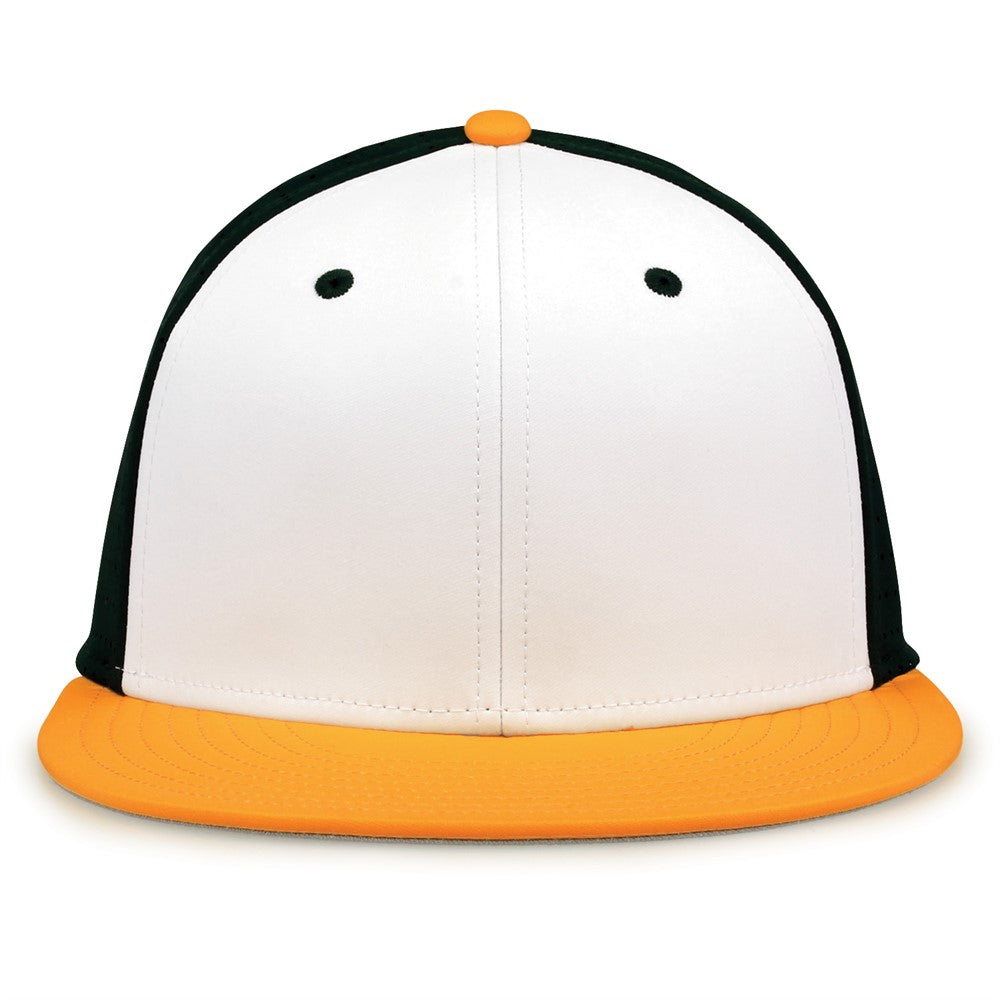 The Game GB998 Perforated GameChanger Baseball Hat | Wholesale Pro Shape Flat Bill Caps