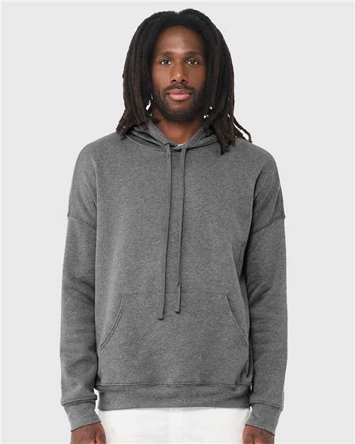 Bella + Canvas 3729 Unisex Sponge Fleece Drop Shoulder Hoodie Sweatshirt