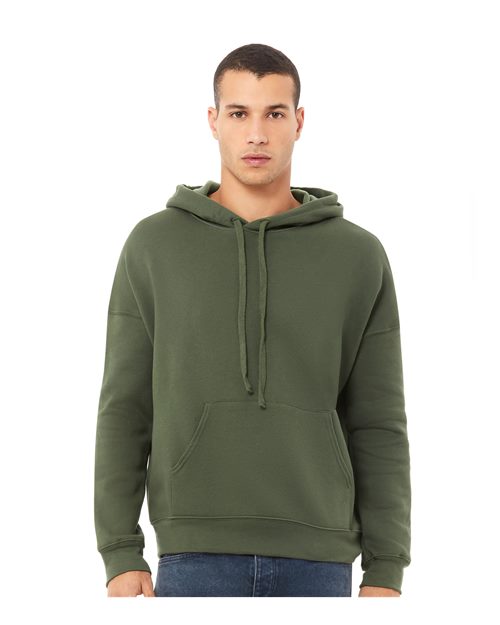 Bella + Canvas 3729 Unisex Sponge Fleece Drop Shoulder Hoodie Sweatshirt