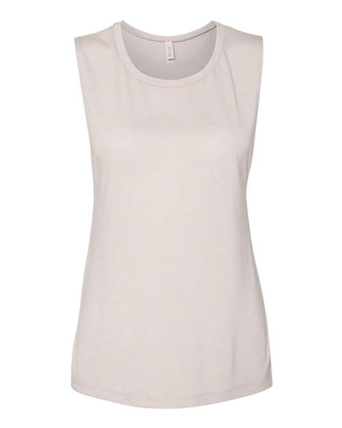 BELLA + CANVAS Women's Flowy Scoop Muscle Tank - BELLA + CANVAS 8803