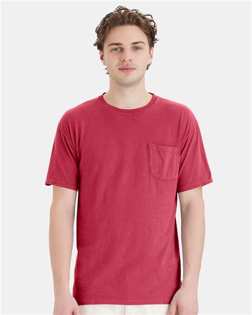 ComfortWash by Hanes Unisex Garment-Dyed Pocket T-Shirt - ComfortWash by Hanes GDH150